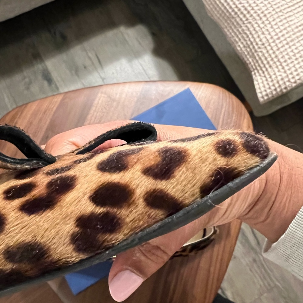 Sarah Flint Natalie Flat in Chocolate Leopard print - Picture 2 of 8